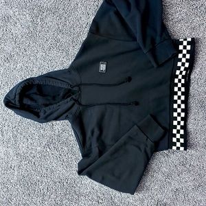 Vans crop hoodie (new never worn)